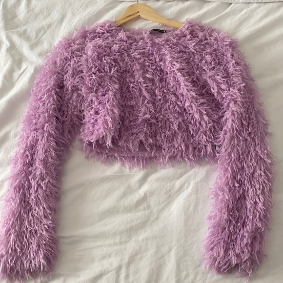 Feather effect sweater - Picture 1 of 2